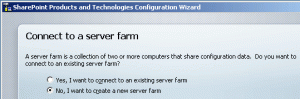 Create a new server farm